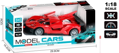 Радиоуправляема Кола Състезателна 1:18 R/C Car със Зарядна USB Батерия 30×15×13 см